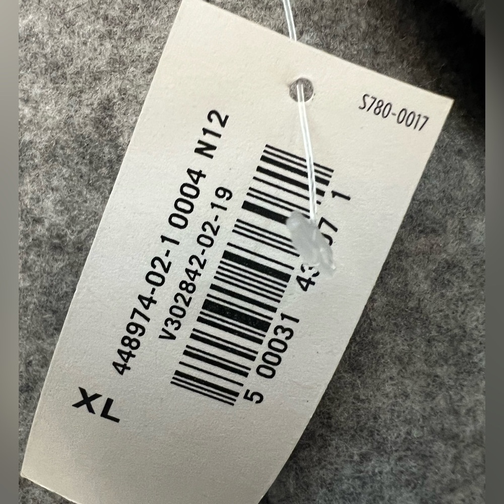 Old Navy wool-blend soft-brushed heather gray peacoat double breasted classic XL - Picture 6 of 6